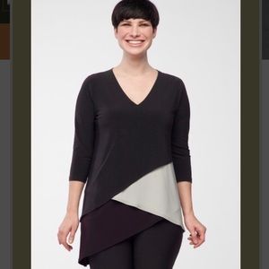 Simpli jersey knit tunic shirt new